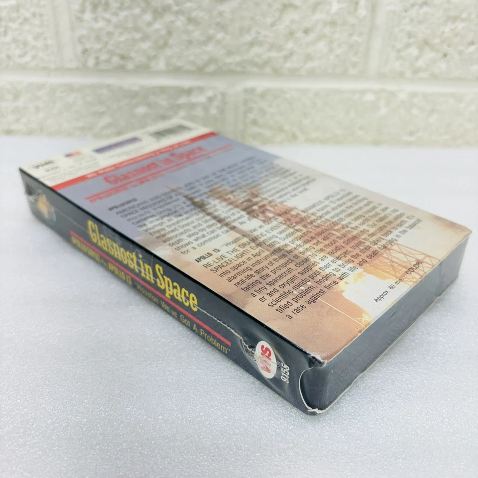 SEALED‼ Glasnost In Space NASA Apollo/Soyuz & Apollo 13 VHS 1990 VCR Video Tape - Image 4 of 4