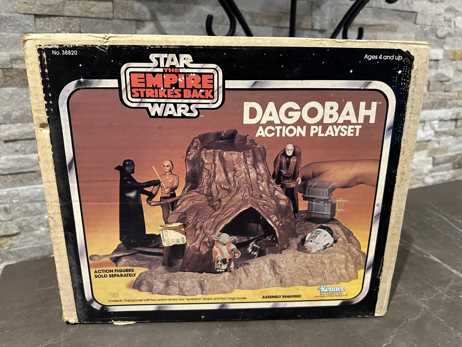 VINTAGE STAR WARS DAGOBAH ACTION PLAYSET 1980 ORIGINAL BOX ONLY eBay