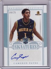 2015 National Treasures RC Cameron Payne Auto Rookie Holo 10/25 Murray State