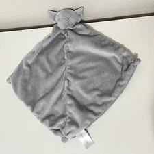 Angel Dear Gray Elephant Security Blanket Lovey Lovie Plush
