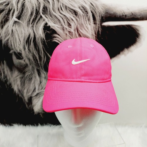 Nike Hat Cap Strap Back Pink White 