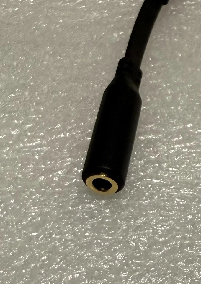 250 GENUINE Lifeproof 3.5MM Male to Female Headphone Adapter FLAT Cable 4in - Image 4 of 4