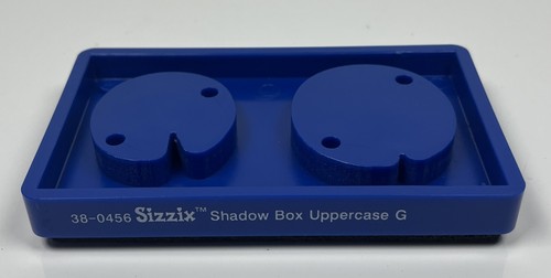 Sizzix 38-0456 Shadow Box Uppercase G Die
