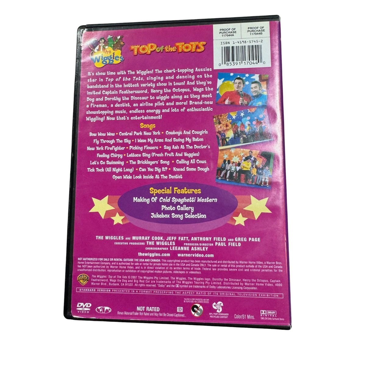 Wiggles, The: Top of the Tots (DVD, 2007) for sale online | eBay