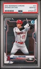 2021 BOWMAN CHROME SHOHEI OHTANI #27 PSA 10