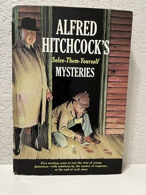 Alfred Hitchcock's Solve-Them-Yourself Mysteries 1963 Hardcover Book Used