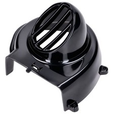 Lüfterradabdeckung AC für Piaggio 50ccm Roller - Schwarze Lüfterabdeckung Torped