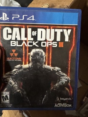 Call of Duty Black Ops III PS4 Game - Used - Good Condition - Nuk3town Map