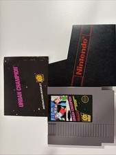Urban Champion Nintendo NES 1986, 5 Screws W/ Manual + Sleeves