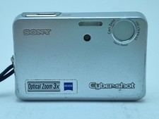 Sony Cyber-shot DSC-T3 5.1MP Digital Camera - Silver