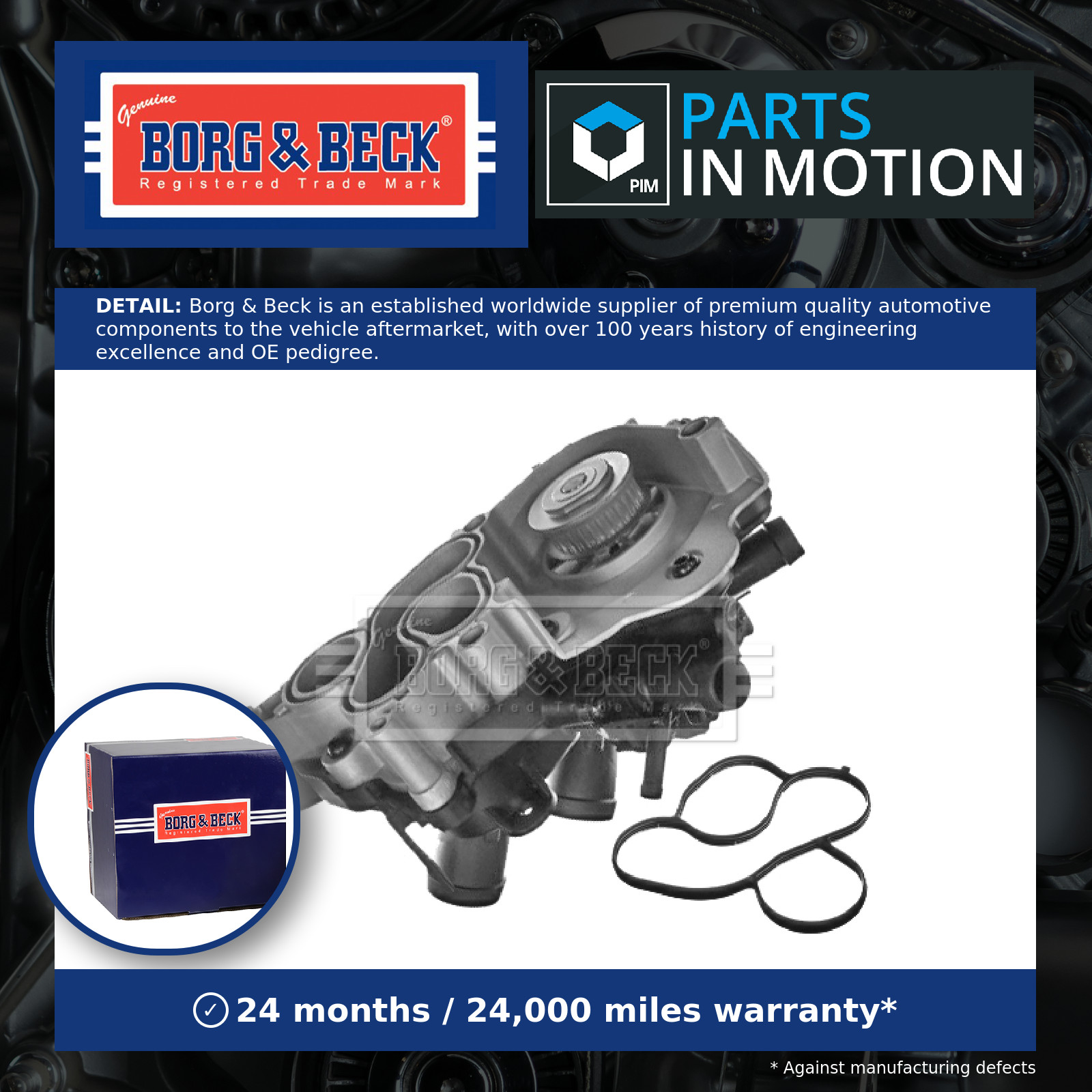 Water Pump fits SKODA Coolant B&B 04E121600AG 04E121600AL 04E121600AQ Quality - Image 54