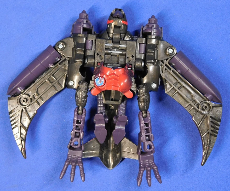 TRANSFORMERS ARMADA AIRAZOR W/NIGHTSCREAM MINICON COMPLETE BEAST WARS REPAINT - Image 3 of 4