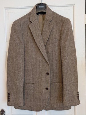 Marks and Spencer 80% Wool Blazer 42'' Medium Brown Suit Jacket