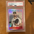 2025 Topps Archives Paul Skenes #43 Pink Foil Parallel Pittsburgh Pirates