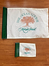 Authentic Course Used Kiawah Island Ocean Course Golf Flags &ndash; Employee Owned