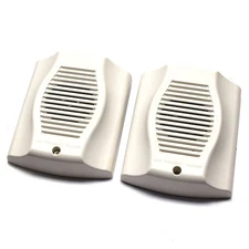 (Lot of 2) System Sensor HW-LF Low Frequency Sounder Strobes 520Hz Square Wave