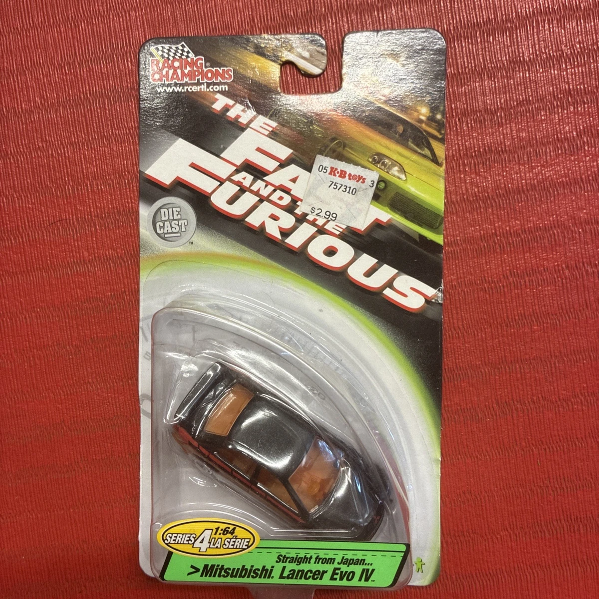 Racing Champions Fast & Furious Mitsubishi Diecast & Toy Vehicles