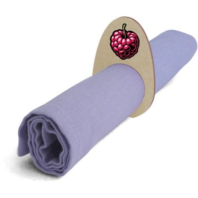 5 Serviettenringe/-halter ''Reife Himbeere'' aus Holz (NR00063373)