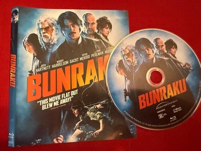 Bunraku Blu Ray Disc and Artwork Only No Case