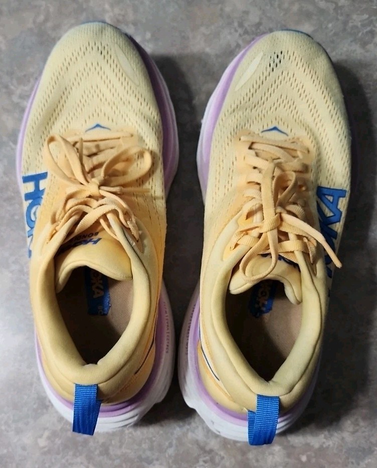 Yellow and Pink/purple Hoka One One Women's thumbnail 10