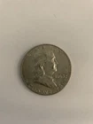 1963 D Benjamin Franklin Half Dollar 50c 90% Silver Circulated US Coin