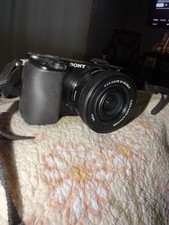 Sony Alpha a6000 24.3MP Mirrorless Camera w/ 16-50mm OSS Lens Black
