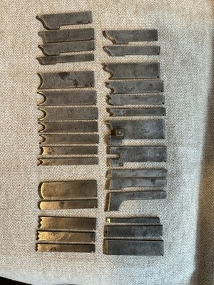Stanley, 30 Verschiedene Hobelmesser für Hobel Nr. 45/55