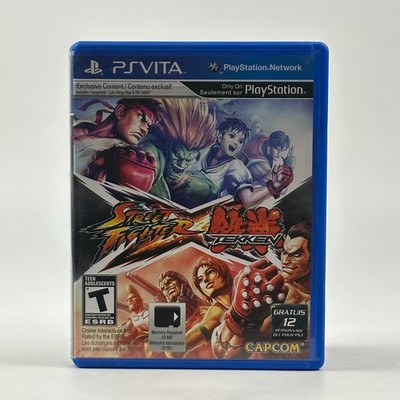 Street Fighter X Tekken (Sony PlayStation Vita, 2012) PS Vita CIB