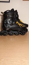 Rollerblade RB80 Mens Inline Skates Size Uk 12 Black Very Good Condition