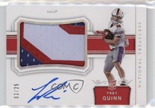 2018 National Treasures Collegiate Silhouettes Prime 2/25 Trey Quinn Auto nd3
