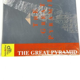 The Great Pyramid LaserActive Mega LD (1993) Laserdisc Game With Manual Unused