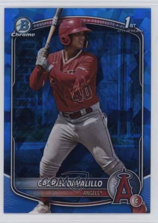 2025 Bowman Chrome Sapphire Edition Prospects Gabriel Davalillo #BCP-178 05rp