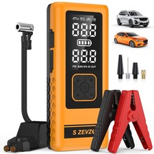 S ZEVZO 3500A Portable Car Jump Starter with ...