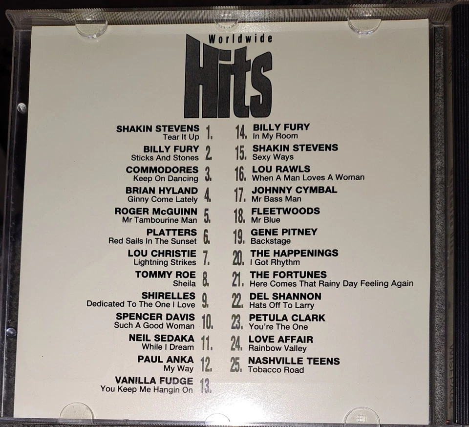 Various Artists - Worldwide Hits (CD, 1993) Foto 2 de 4