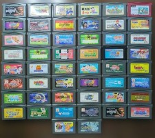 Nintendo GBA Software 50 Game Collection Used Tested Ready to Use Titles