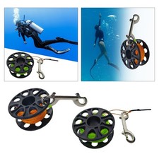 Diving Finger Reel with 30M Nylon Rope Lightweight Diving Finger Spool for