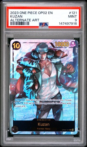 Kuzan (Alternate Art) graded PSA 9 for sale on eBay