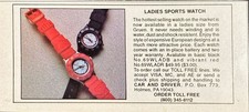 Car & Driver Magazine "Ladies Sorts Watch" Vintage Print Ad 1989