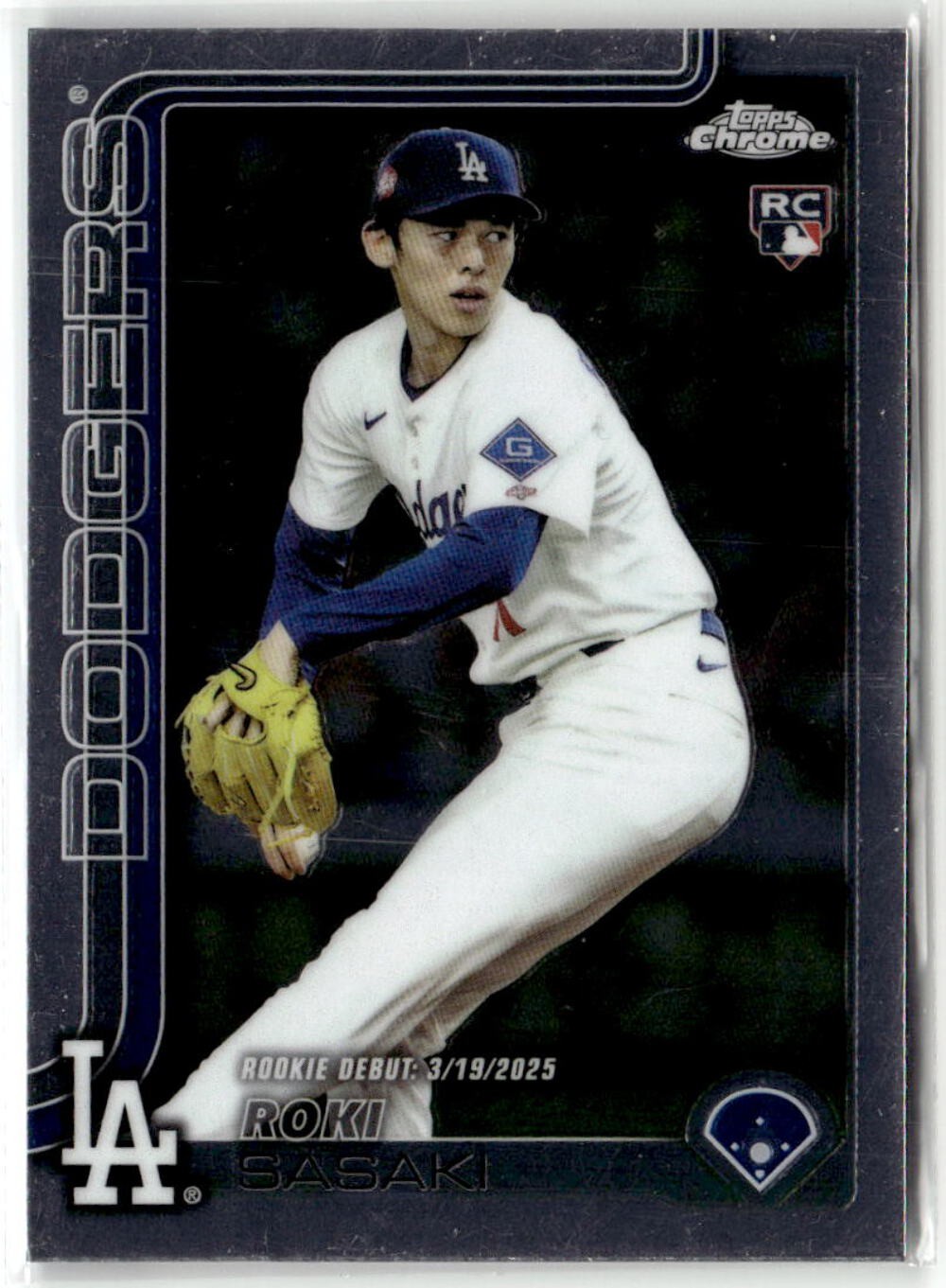 2025 Topps Chrome Update Roki Sasaki #USC73 (RC)