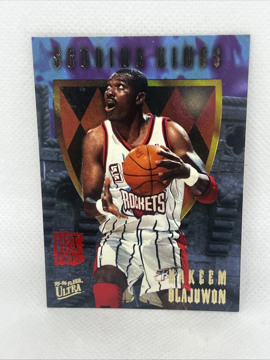 Fleer Hakeem Olajuwon Basketball 1995-96 Season Sports Trading