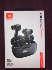 NEW JBL Vibe Beam True Wireless Earbuds Bluetooth 5.2 Charging Case 32H