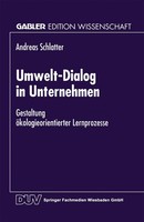 Andreas Schlatter | Umwelt-Dialog In Unternehmen | Taschenbuch | Deutsch (1998)