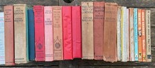 RARE COLLECTION SET OF 19 VINTAGE EDGAR WALLACE BOOKS