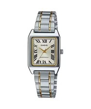 CASIO LTP-V007SG-9B LTPV007 TWO-TONE WOMEN'S QUARTZ WATCH