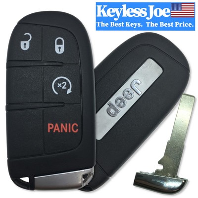 OEM Jeep Compass 2017-2021 Remote Key Fob 68250337