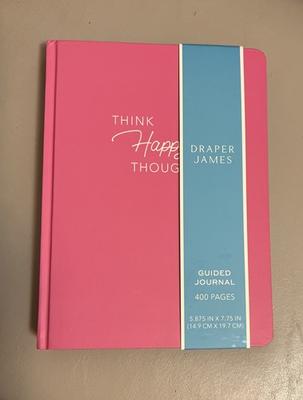 #ad NEW Draper James ‘Think Happy Thoughts’ Reading Journal $4.00