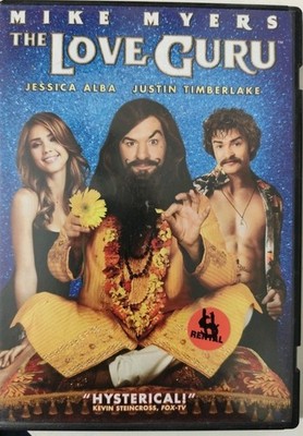The Love Guru (DVD, 2008) Mike Myers, Justin Timberlake, Jessica Alba