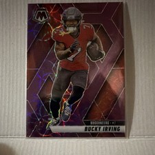 Panini 2025 Mosaic Scope Prizm Bucky Irving #99 Buccaneers Football