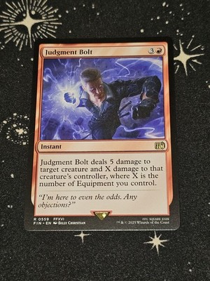 Judgment Bolt 559, Final Fantasy REG, FIN MTG TCG