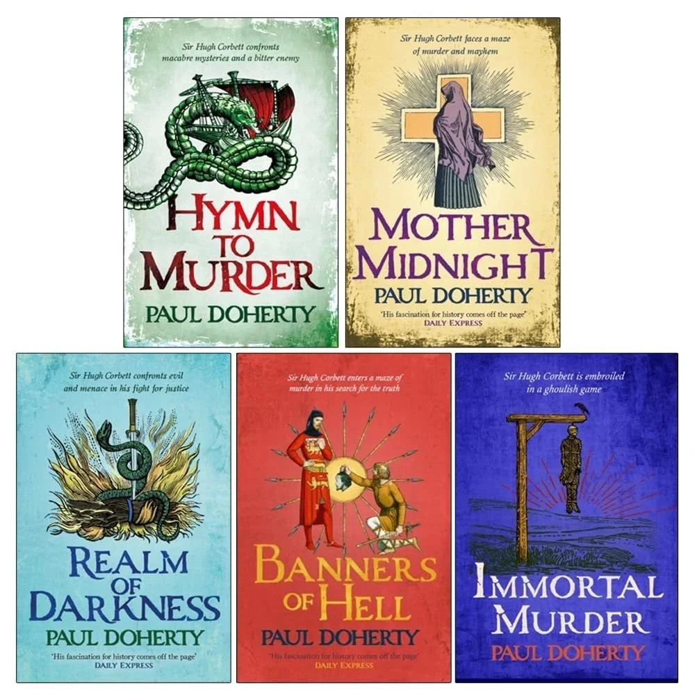 Hugh Corbett Medieval Mysteries Series 21-25 Collection 5 Books by Paul Doherty - Image 2